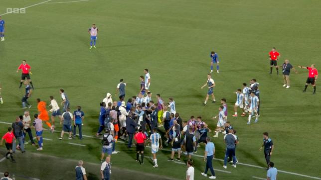 Thierry Henry expresses anger following heated altercation between France and Argentina players during Olympic football match