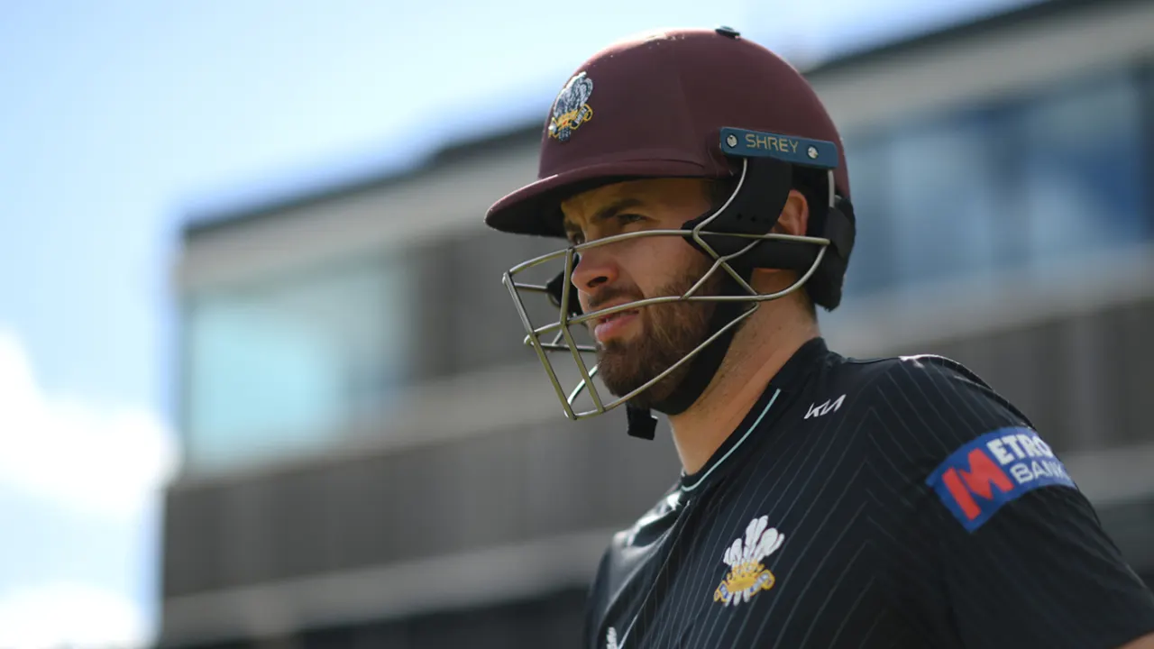 Dom Sibley's historic century ends Surrey's losing streak