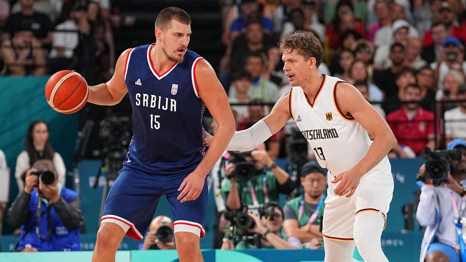 Nikola Jokic guides Serbia to Olympic basketball bronze medal victory against Germany