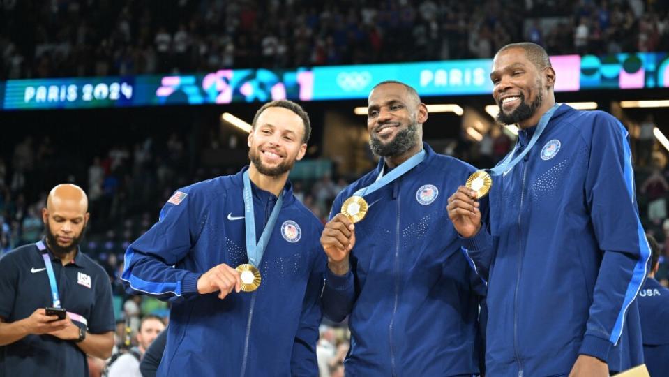 Legacies of Curry, LeBron, and Durant Cemented in Gold at Paris Olympics