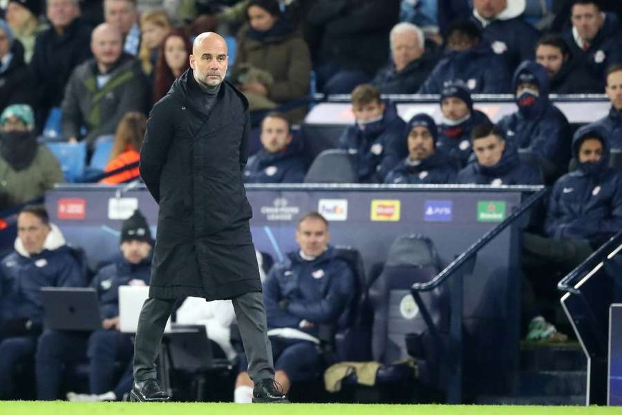 Guardiola displeased with Grealish's bench role at Man City