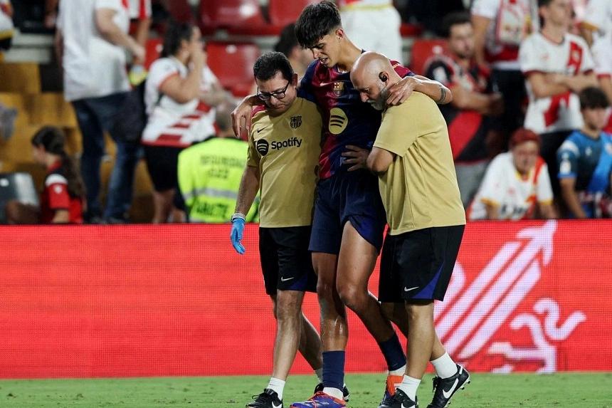 Barcelona's Bernal to undergo ACL surgery after rupture