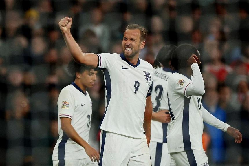 Kane's brace against Finland on his 100th England cap