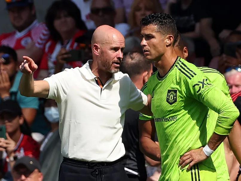 Cristiano Ronaldo criticizes Erik Ten Hag's negative attitude for Manchester United