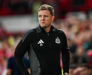 Eddie Howe, Newcastle's manager, honored with a surprise tribute at National Television Awards