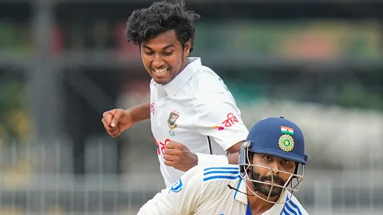 Yashasvi Jaiswal throws down the gauntlet to Bangladesh: India undaunted by Hasan Mahmud, even after dismissing Kohli, Rohit, and Pant