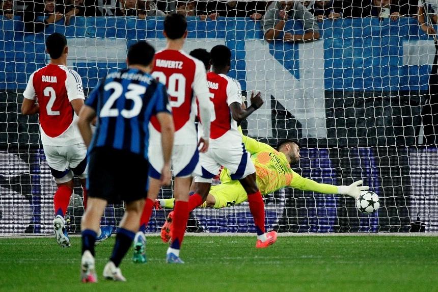 Mikel Arteta declares David Raya's save as the best he's ever seen in his career