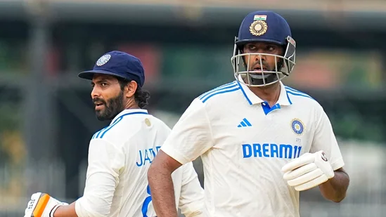 Ashwin and Jadeja retire after saving India from embarrassment against Bangladesh on opening day