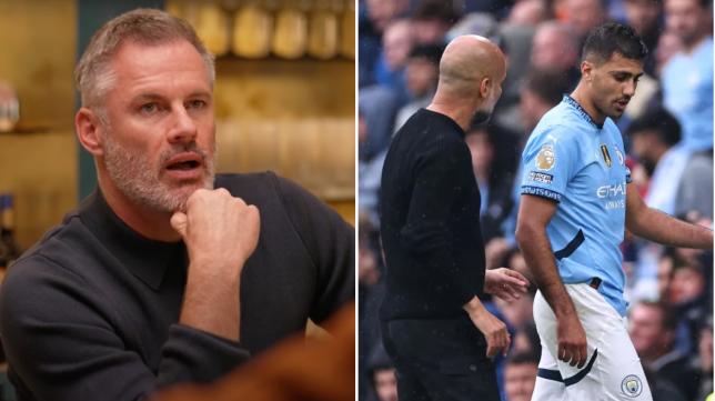 Jamie Carragher alters Premier League title prediction following Rodri injury