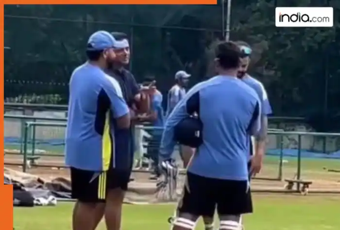 REUNION: Rahul Dravid meets Virat Kohli, Rohit Sharma, and Rishabh Pant before first New Zealand Test in Bengaluru