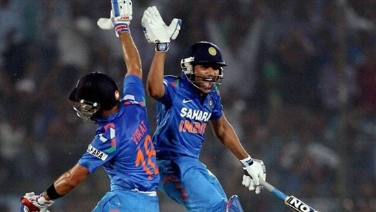 Historic win for India as Rohit, Dhawan, and Kohli lead team to record-breaking ODI chase against Australia with plenty of balls to spare