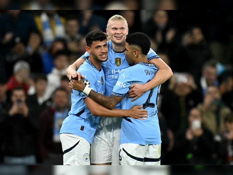 Erling Haaland leads Manchester City to Premier League summit, as Aston Villa shares points