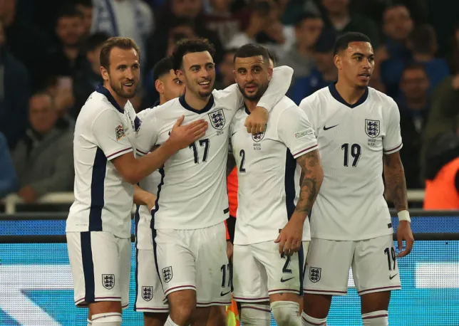 Praise for England star following 'stellar debut' against Greece