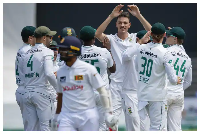 Sri Lanka's dismal 42 all out against South Africa marks their lowest Test cricket score ever