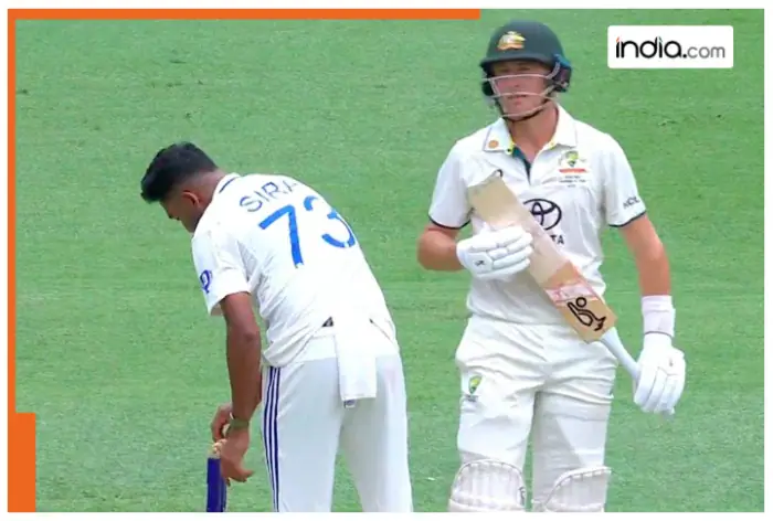 VIDEO: Mohammed Siraj's sneakily slick bail switch leaves Marnus Labuschagne bamboozled