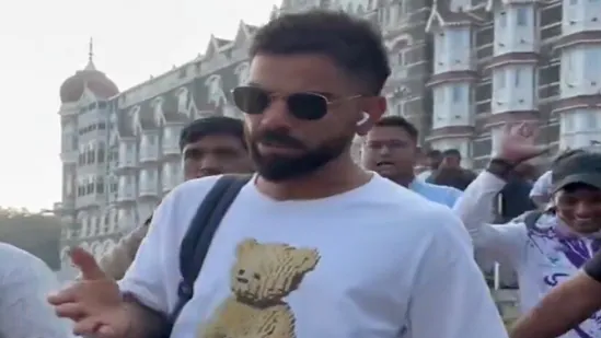 Virat Kohli expresses frustration as fans swarm him for pictures en route to Alibaug: 'Bhai, please don't block my path'