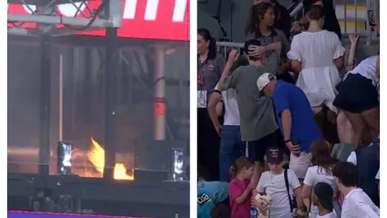 Gabba Fire during BBL Match: Spectators Evacuated and Play Halted, Potential Disaster Averted