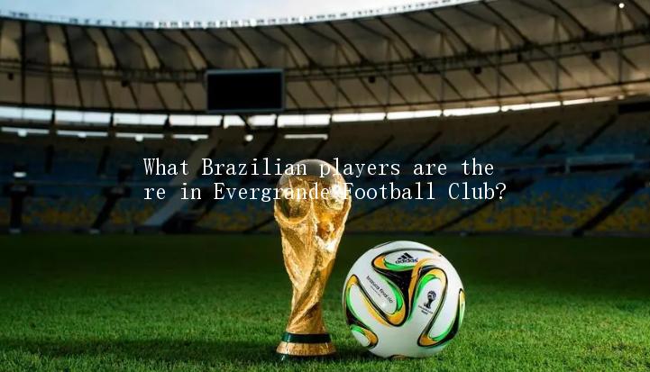 What Brazilian players are there in Evergrande Football Club?