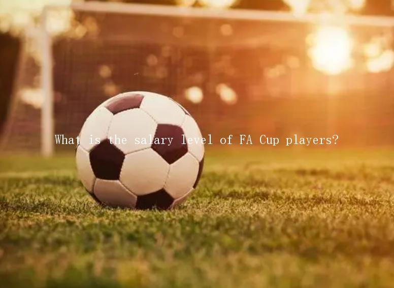 What is the salary level of FA Cup players?